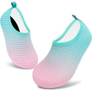 image:imageVIFUUR Kids Water Shoes Boys Girls Quick Dry Aqua Socks for BeachGradient Pink