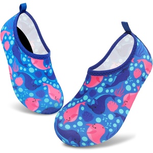image:imageVIFUUR Kids Water Shoes Boys Girls Quick Dry Aqua Socks for BeachWhale Bluepink