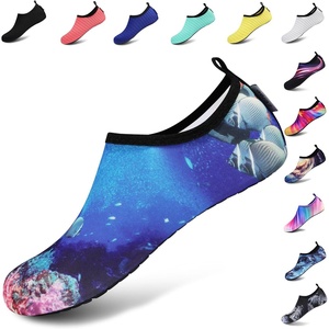 image:imageVIFUUR Water Shoes for Men Women Barefoot Quick Dry Aqua Socks Slip OnCoral Fish