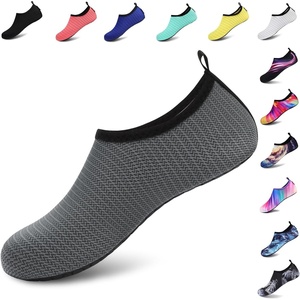 image:imageVIFUUR Water Shoes for Men Women Barefoot Quick Dry Aqua Socks Slip OnDarkgrey